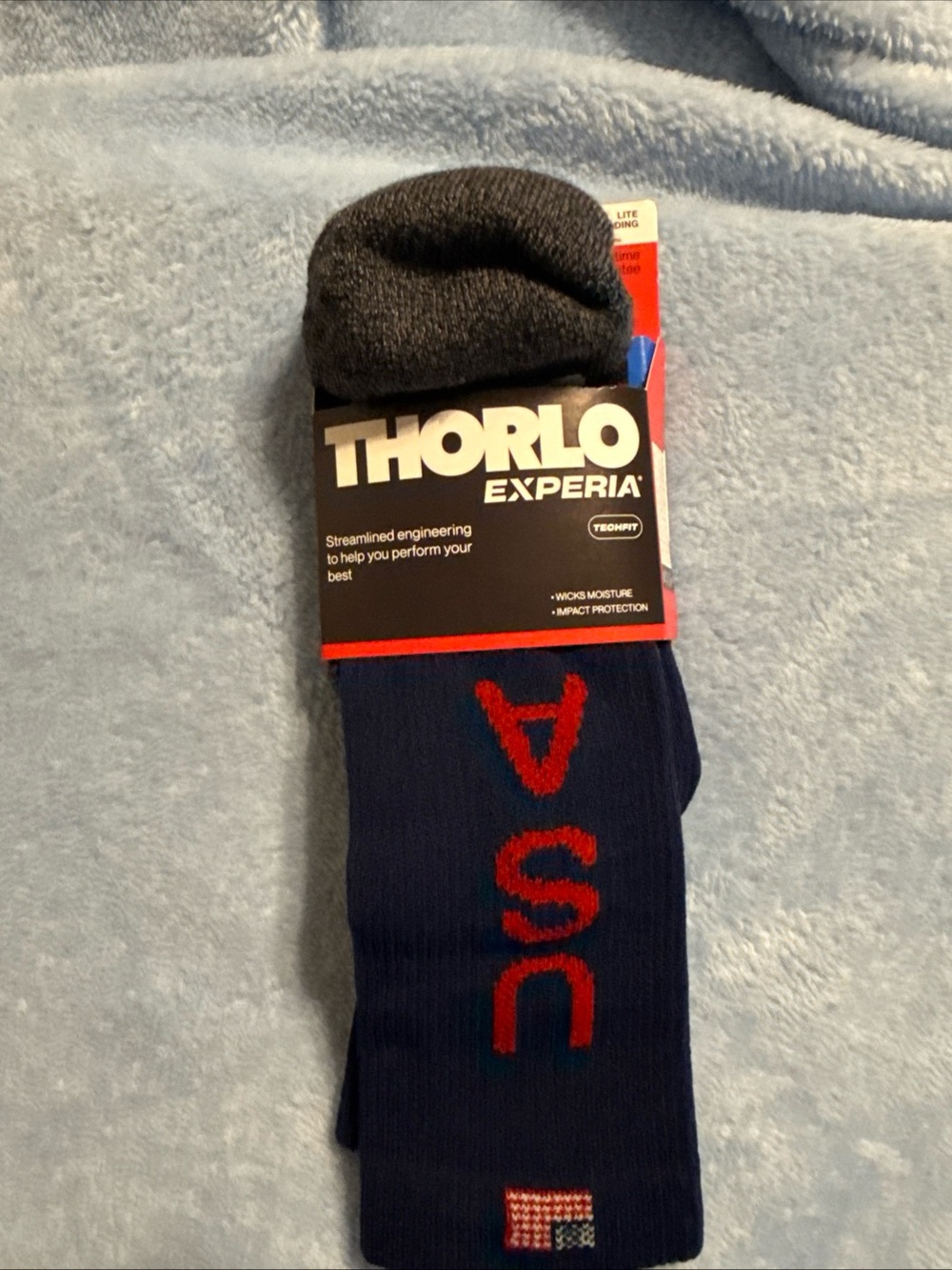 Thorlo USA Experia Socks NEW size Medium or XL 1 pair unisex crew